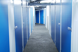 Interior view self-storage Birmensdorferstrasse