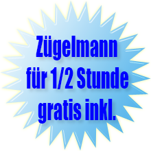 Gratis Helfer beim Einlagern ihrer Möbel