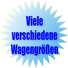Umzugswagen in allen Größen